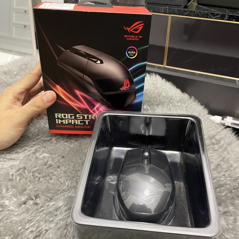 Rog Strix Impact Gaming mouse มือสอง