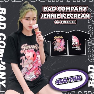 Badcompany เสื้อทัวร์สกรีนลาย "Jennie Icecream"