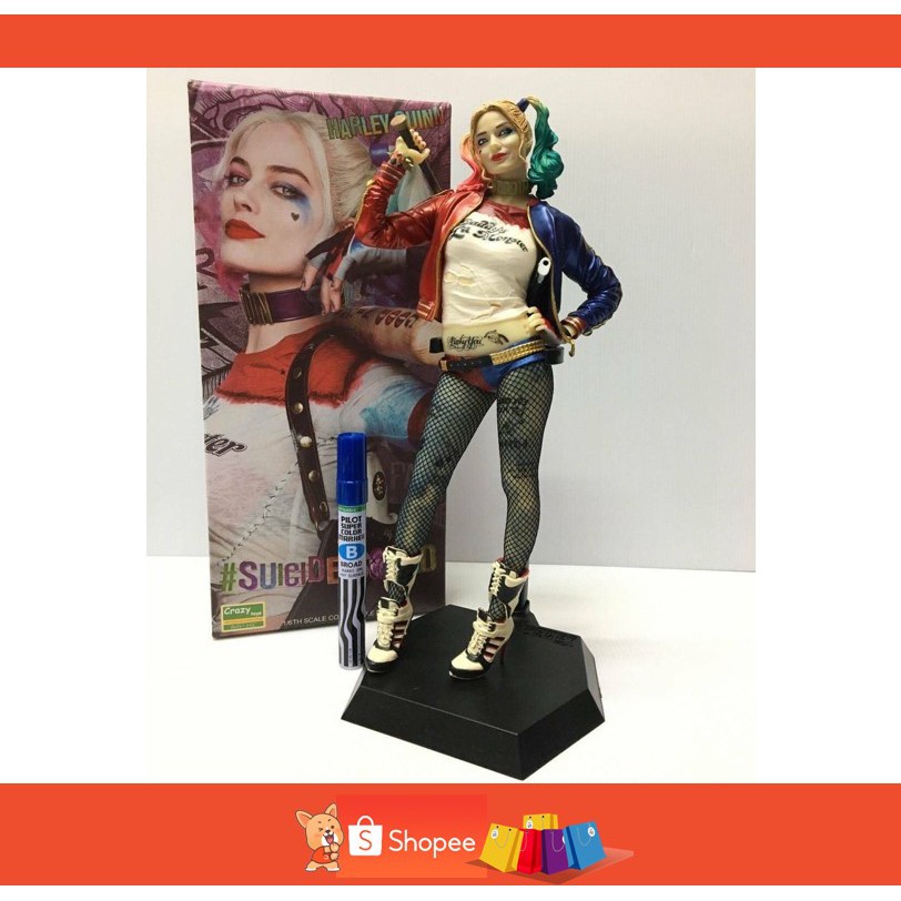 โมเดลฟิกเกอร์ ดีซีคอมิกส์ ฮาร์ลีย์ ควินน์ (DC Comics Harley Quinn Crazy Toys)