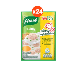 คนอร์ คัพโจ๊ก ชนิดซอง 35 กรัม x 24 Knorr Jok Sachet 35 g. x 24 (เลือกสูตรด้านใน)