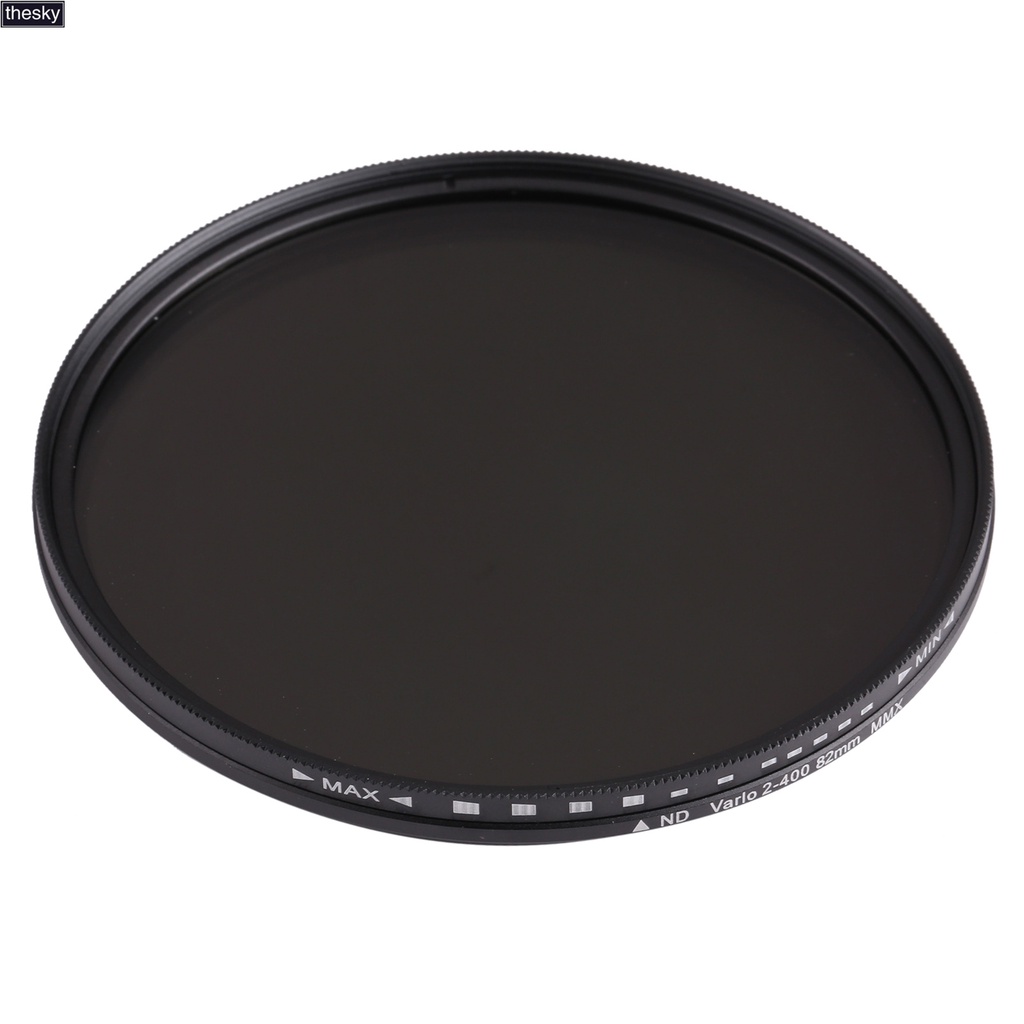 82 มม.ND Fader Neutral Density ปรับ Variable Filter ND 2 ถึง ND 400 Filter