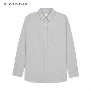 GIORDANO เสื้อเชิ้ตผู้หญิง Womens Flannel Shirt 05341601