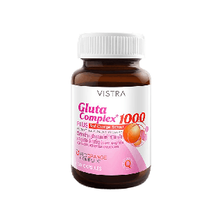 VISTRA Gluta Complex 1000 Plus Red Orange Extract 30 Capsules 52.5g