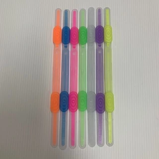 PRO ลิ้นแฟ้มพลาสติก มี 7 สี บรรจุ 1โหล