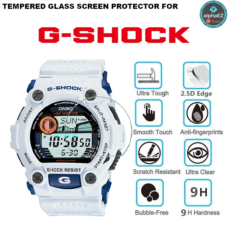 Casio G-Shock G-7900A-7 MATMOTO Series 9H ฟิล์มกระจกนิรภัยกันรอยหน้าจอนาฬิกา G7900 MAT MOTO