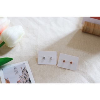 PICK A CUTE ต่างหู เครื่องประดับ ต่างหูน่ารัก ต่างหูกลม