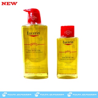 ครีมอาบน้ำ สบู่อาบน้ำ ยูเซอริน สูตรน้ำมัน สำหรับผิวแห้ง Eucerin pH5 Skin Protection Shower Oil