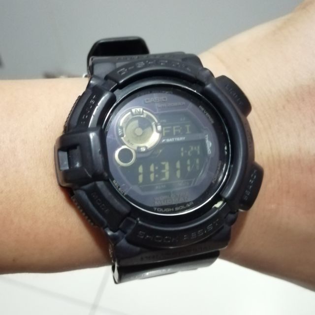 นาฬิกา g-shock​ มือสองรุ่น G-9300 (ตุ่นใหญ่)​ สภาพลุยๆ​