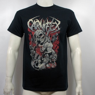 [S-5XL] Carnifex เสื้อยืดแขนสั้น ผ้าฝ้าย พิมพ์ลายวงดนตรี Corpse And Wolf สําหรับผู้ชาย ไซซ์ S M L XL