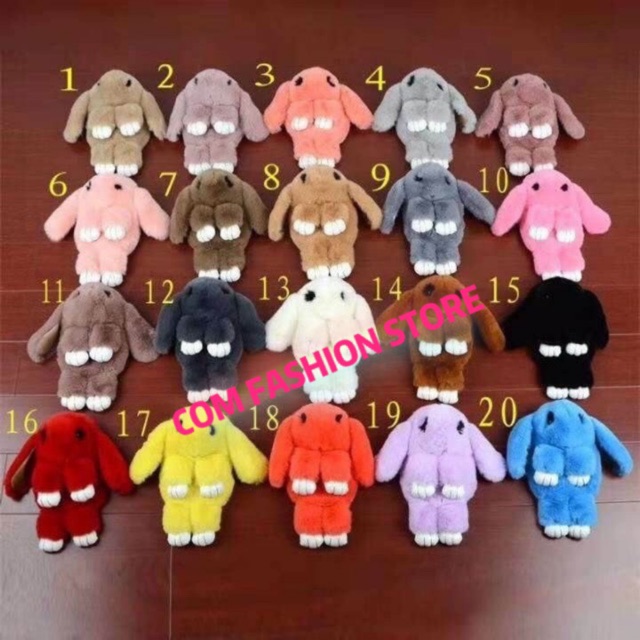 (M-4565) สีมาใหม่17สี  กระเป๋าสะพายข้างกระต่ายขนยาวสุดน่ารัก
