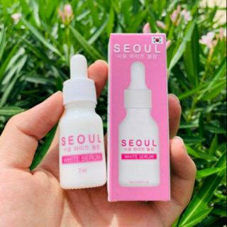 Seoul White Serum โซลไวท์เซรั่ม ขนาด 7 ml.(หน้ากล่องชมพู)