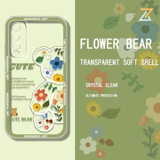 Zymello เคส OPPO Reno 7Z 5G Reno 6Z 5G Reno 5 5G Reno 4 4G Reno 7Lite Reno 6Lite Reno 5Lite Reno 4Lite Reno 4F Reno 5F เคสโทรศัพท์ซิลิโคนลายแฟชั่นน่ารัก L
