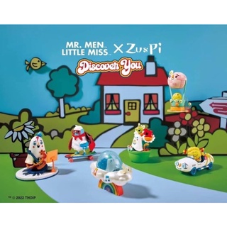 พร้อมส่ง!! แบบสุ่ม Mr.Men Little Miss x Little White Zu&amp;Pi Discover you Vol.01