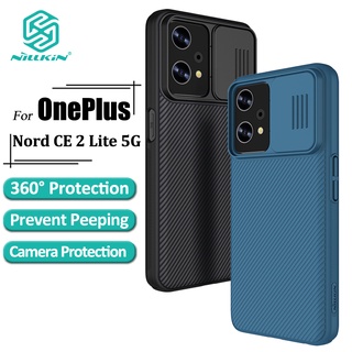 Nillkin CamShield เคสโทรศัพท์ OnePlus Nord CE 2 Lite 5G เคสกล้อง เลื่อน ป้องกัน หรูหรา แข็ง PC กันกระแทก ฝาหลัง