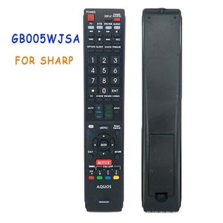 ใหม่ รีโมตคอนโทรล GB005WJSA แบบเปลี่ยน สําหรับ SHARP TV STB DVD-VCR AUDIO LC90LE745U LC80LE844U LC80LE632U LC80LE633U LC70C847