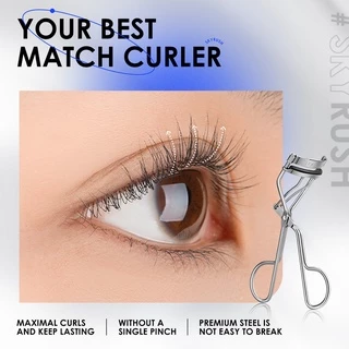 Focallure Skyrush ที่ดัดขนตา ติดทนนาน แบบพกพา เครื่องมือแต่งหน้า ที่เข้มข้น และยาวนาน โค้งงอนสม่ําเสมอ