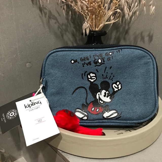 กล่องดินสอ Kipling mickey 102 กล่องดินสอ นําเข้ากล่องดินสอ