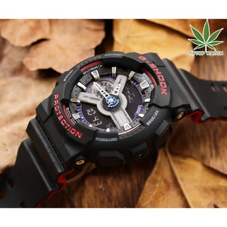 G-Shock Casio ของแท้ 100%  นาฬิกาผู้ชาย รุ่น GA 110 BLACK/RED