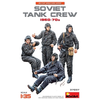 โมเดลประกอบ MiniArt 1/35 MI37037 SOVIET TANK CREW 1960-70s