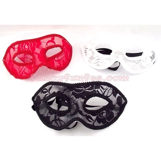 หน้ากากลูกไม้ Lace fancy mask