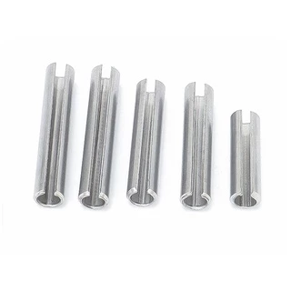 ปิ๊น ตะกุด ตะกรุด ผ่า สแตนเลส 304 ปิ้นหลอด M4 M5 M6 / Slotted Spring Pins SUS304 M4 M5 M6