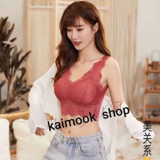 🧜‍♀️Khaimookshop🧜‍♀️ บราลูกไม้ZH งานสวมเกรด A