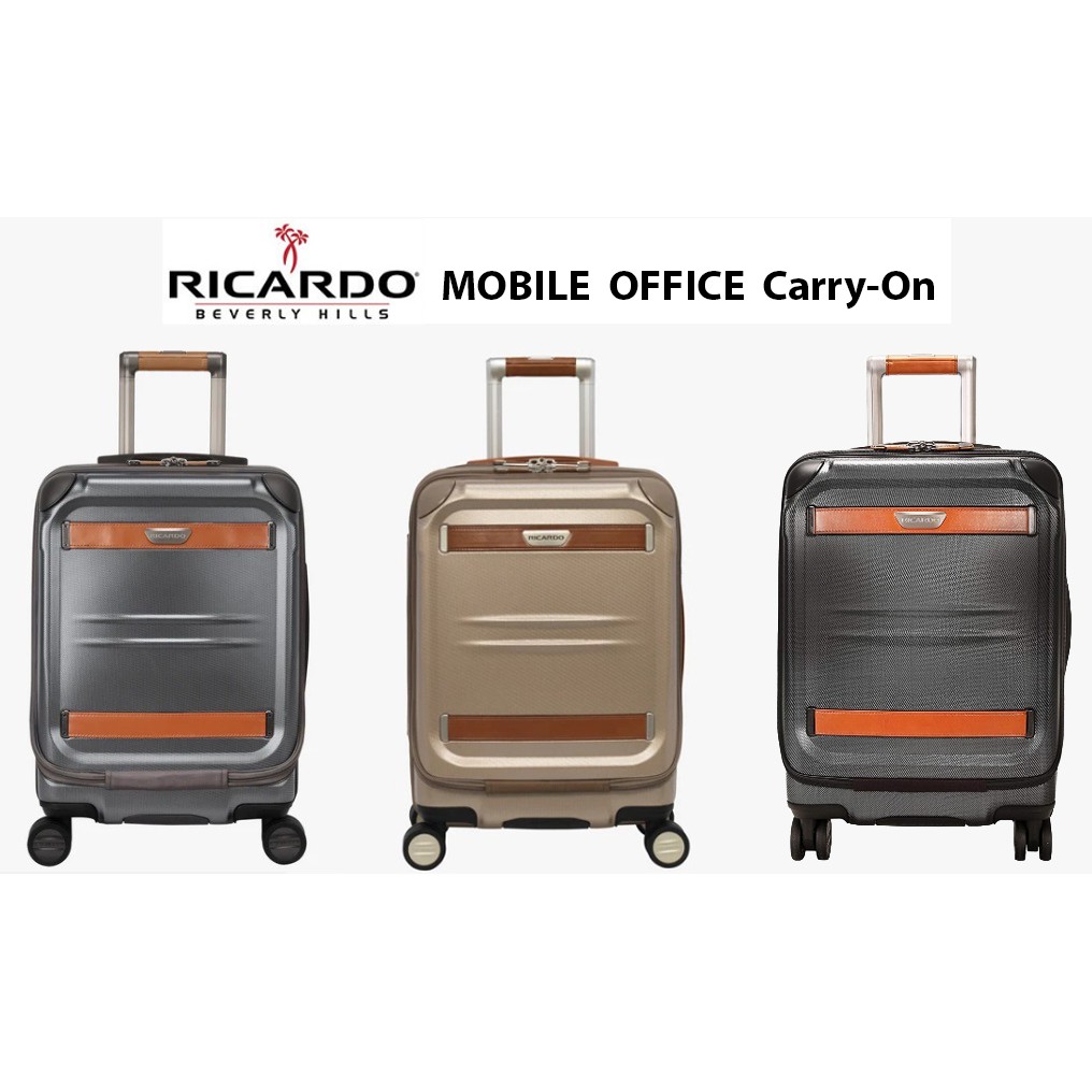 Ricardo Ocean drive mobile office carry on luggage 19” with laptop compartment  กระเป๋าเดินทาง 19”พร้อมช่องใส่โน้ตบุ๊ค