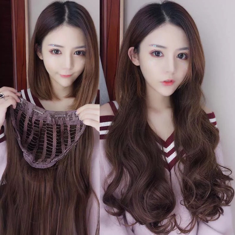 ฮาฟวิก ตัวยู U แบบลอนวอลลุ่ม สไตล์เกาหลี ยาว 60cm กับ 45cm หนาสุด (พร้อมส่ง)