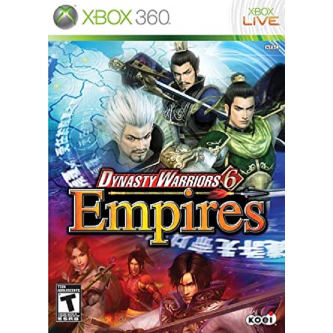 แผ่น XBOX 360 : Dynasty Warriors 6 Empire ใช้กับเครื่องที่แปลงระบบ /JTAG/RGH