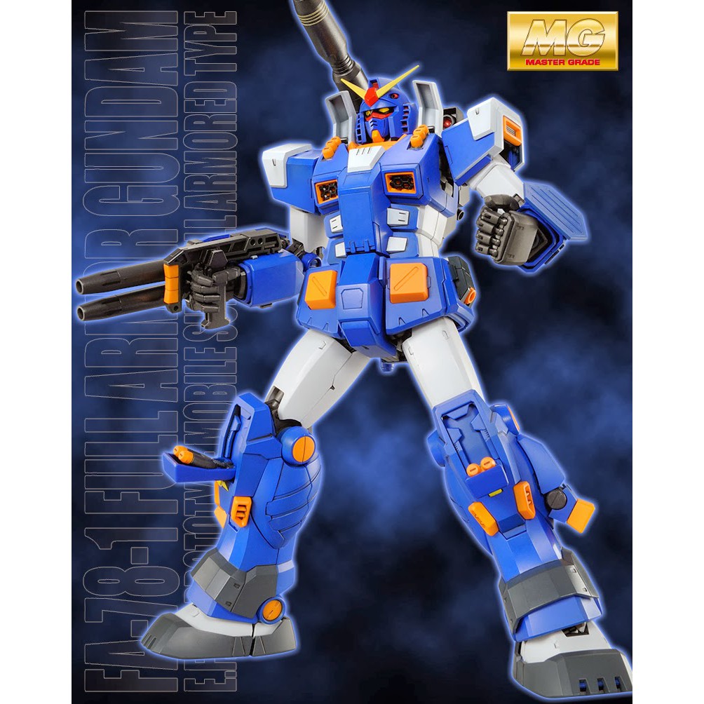 [P-BANDAI] MG 1/100 Full Armor Gundam (Blue Color Ver.)