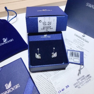 ต่างหูหงส์ Swarovski