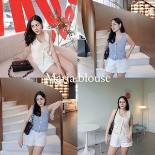 MARIA BLOUSE ผ้าทวีต