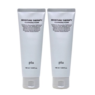 โฟมทําความสะอาดผิวหน้า Flu Moisture 100มล. x 2p