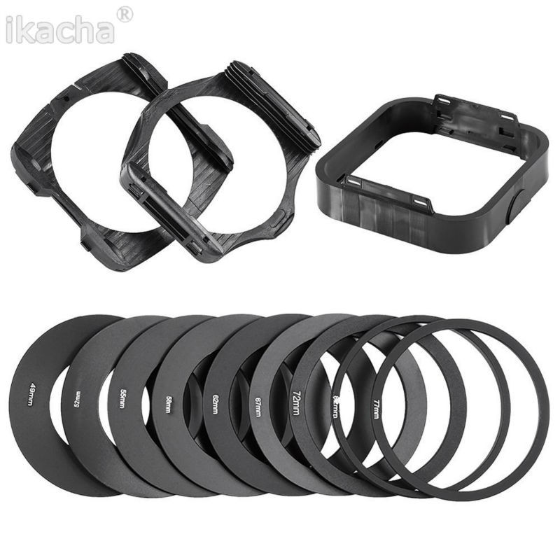 Pack Of 24 Square Filters, ND Filters, Graduated, Colour Lens Filter
