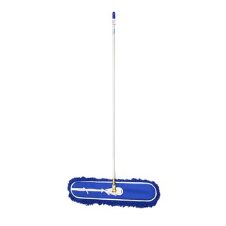 ม็อบดันฝุ่น+ผ้าสีน้ำเงิน30 นิ้วด้ามอลูมิเนียม NCL DM-30B Dust Mop + Blue Cloth 30 Aluminum alloy handle NCL DM-30B.