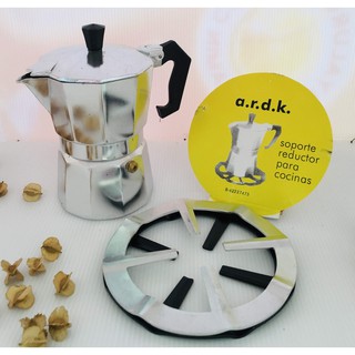 กาต้มกาแฟ MOKA POT (ขนาด 2 Cup ) พร้อม ตะแกงรองเตา หนา 3 มิลลิเมตร