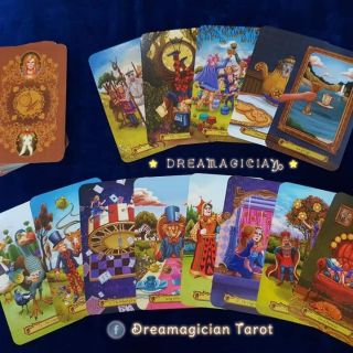 ไพ่อลิซ Tarot In Wonderland/ไพ่ยิปซีแท้/ไพ่ยิปซีลดราคา/ไพ่ยิปซีอลิซ/ไพ่ทาโร่ต์/ไพ่ออราเคิล/Tarot/Tarot Cards/Oracle