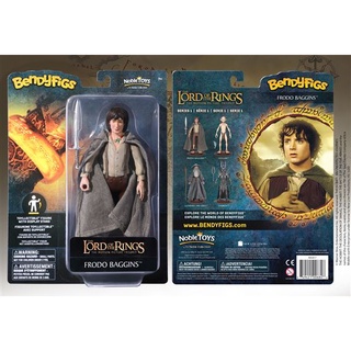 Lord of the Rings - Frodo Baggins Bendyfigs Noble Collection ของใหม่ ของแท้ ลิขสิทธิ์