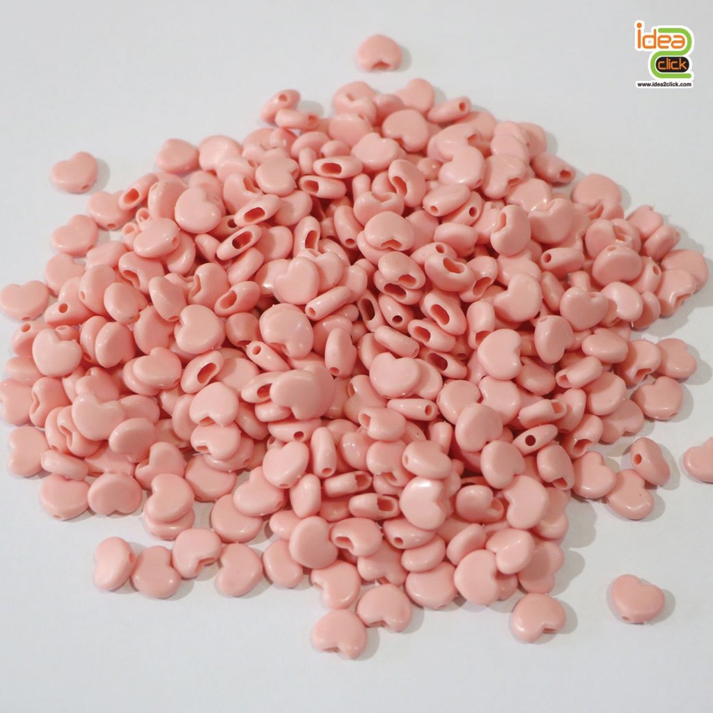 Stopper ซิลิโคน ( รูปหัวใจ ) ใช้สำหรับปรับสายคล้องหูของหน้ากาก **1 ถุง ต่อ1 สี  **  20 ตัว 9.-   50 ตัว 22.-  100 ตัว 40 - รูปที่ 3