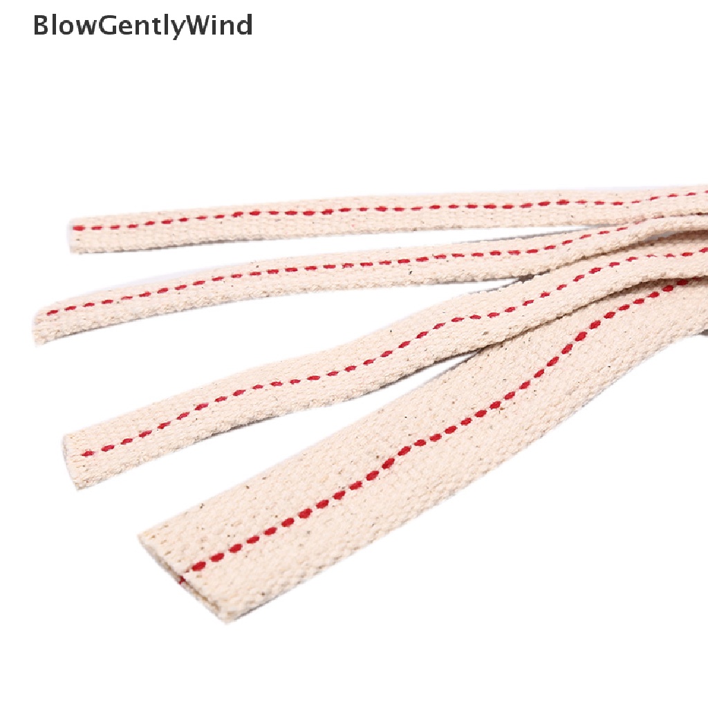 Blowgentlywind ไส้ตะเกียงน้ํามันก๊าด ผ้าฝ้ายถัก 1 เมตร สําหรับโคมไฟน้ํามัน