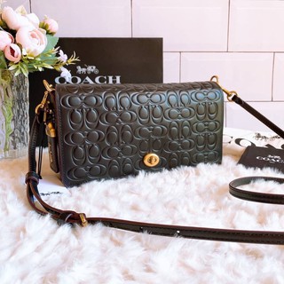 กระเป๋าสะพายข้างCoach 30427 Dinky In Signature Leather