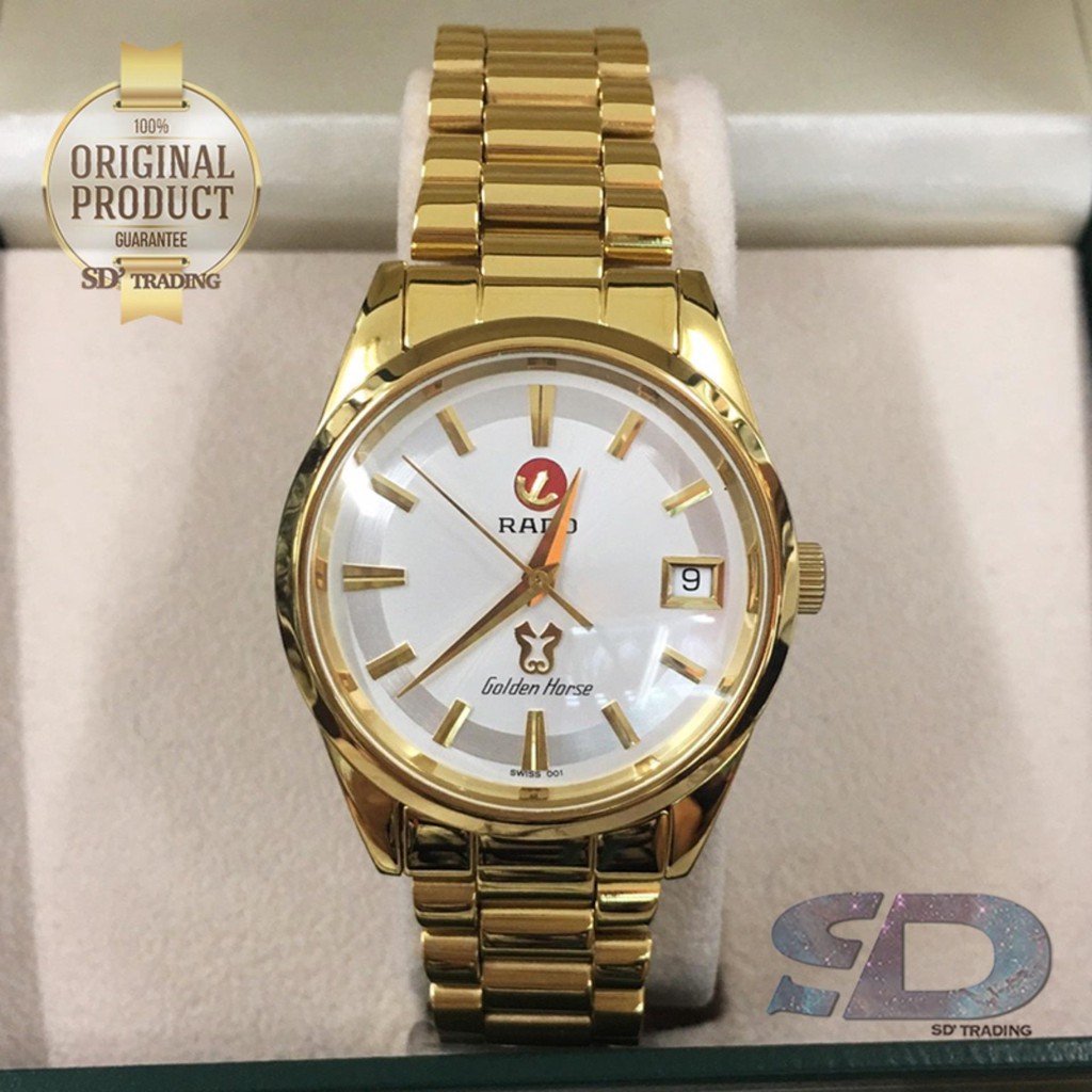 RADO Golden Horse Automatic Men's Watch เรือนทอง รุ่น 633-3649-2-060 - สีทอง/สีเงิน