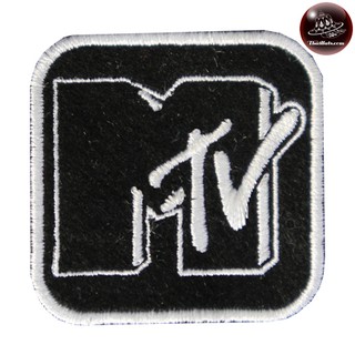 อาร์มติดเสื้อ อาร์มติดเสื้อMTV ตัวรีดติดเครื่องเเต่งกาย MTV งานปัก MTV ของตกเเต่งวัสดุตกเเต่งMTV