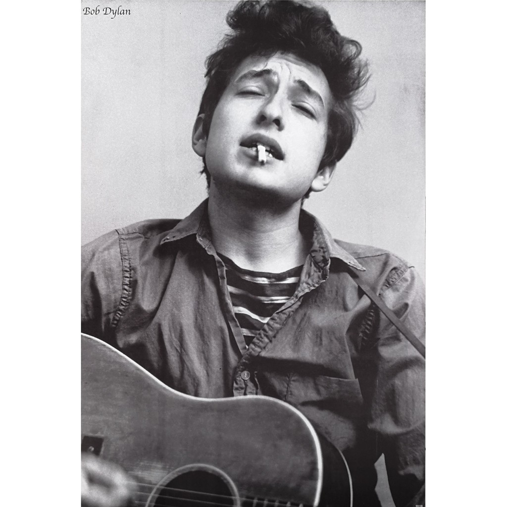 โปสเตอร์ รูปถ่าย นักร้อง บ็อบ ดิลลัน Bob Dylan (1959) POSTER 24”x35” Inch American Singer Songwriter