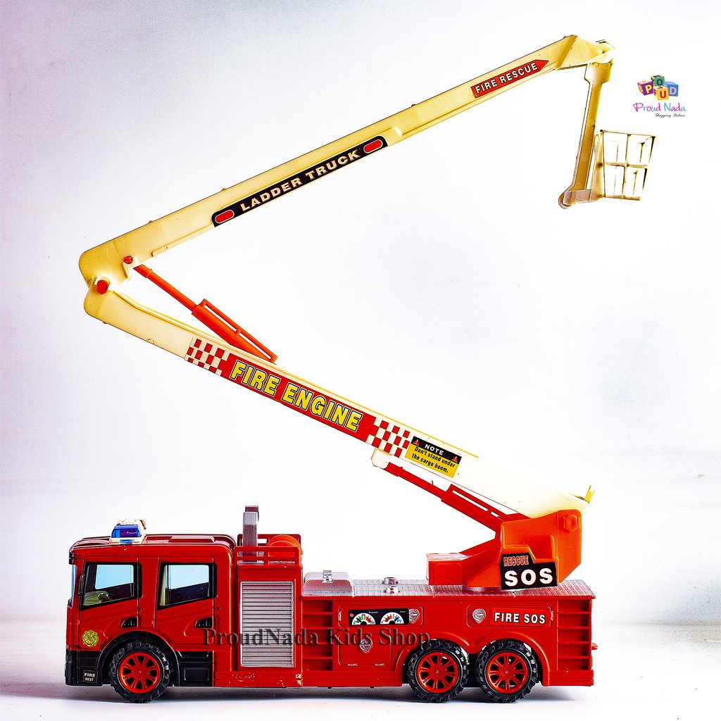 รถแบตเตอรี่ไฟฟ้า มอเตอร์ไซค์เด็ก ProudNada Toys ของเล่นเด็ก รถดับเพลิง ล้อมีเฟือง ฝาครอบ ShunTai FIRE RESCUE NO.SH-8833