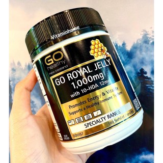 หน้าเด็ก ผิวเด้งด้วยนมผึ้ง GO ROYAL JELLY 1,000mg