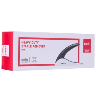 Deli Heavy Duty Staple Remover 0236 ที่ถอดลวดเย็บกระดาษ ที่ถอนลวดเย็บ บรรจุ (1 อัน )