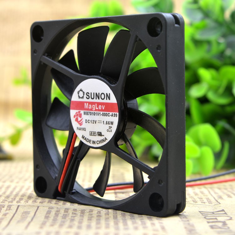 Jianquan SUNON 7CM MB70101V1-000C-A99 12V 1.66W 7010 พัดลมระบายความร้อน