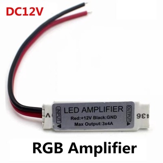 DC12V 3*4A 144W มินิแบบพกพา RGB LED light strip รีเลย์เครื่องขยายเสียง, เหมาะสำหรับ SMD SMD 5050/2835/3528/5730/5630/3014