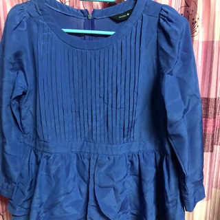 เสื้อใส่ทำงานแบบแขนยาวของแม่ค้าเอง ฟรีไซ้ ส่งต่อ